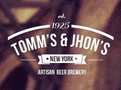 Retro Insignia badge banner insignia logo monochromatic monogram print psd retro sticker vintage