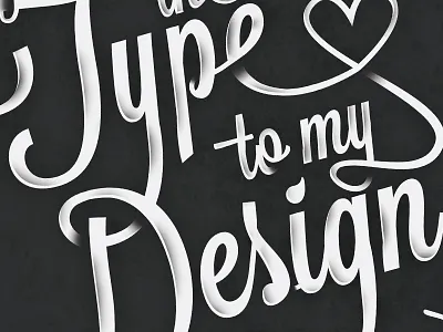 Valentine Type design typography