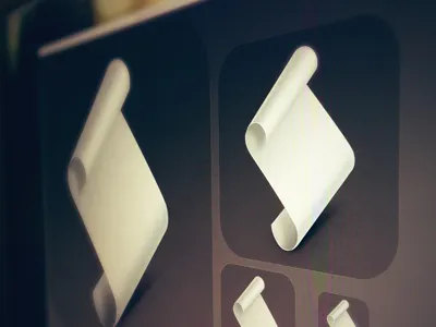 Page Curl application benrulz clean curl free gloss icon design icons mac osx page paper curl realistic script shadow