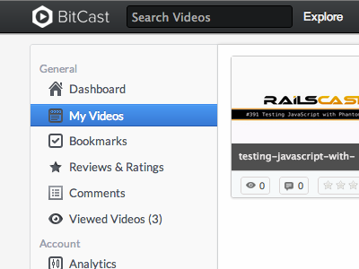 Web App Dashboard app application bitcast dashboard web
