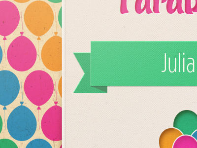 Balloons everywhere! baloons birthday cadmo design candy card colorful fun gotham pattern render shadows sudtipos