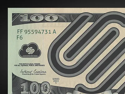 Squarespace Money bill money origami squarespace commerce