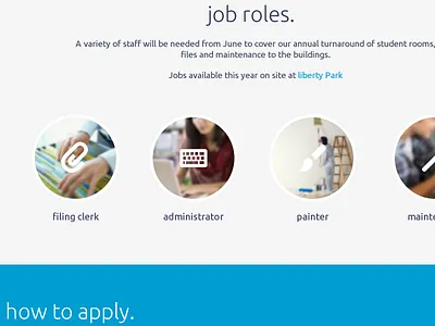 Recruitment - First Proposal college recruitment student university webdesign