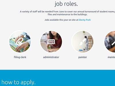 Recruitment - First Proposal college recruitment student university webdesign