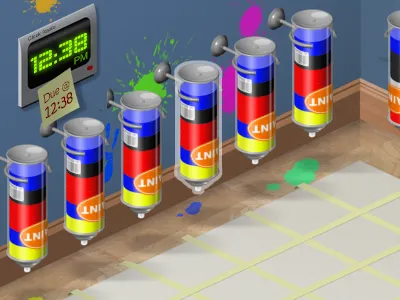 Avant Grid Game Art avant grid flash flash game game