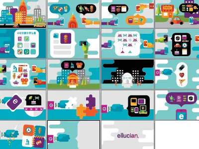 And I'm Spent. animation flat illustration so tired vector