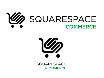 Squarespace Commerce contest logo squarespace commerce