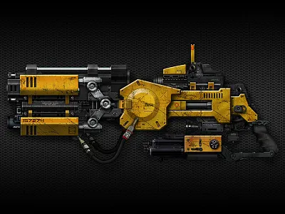 Flak Cannon 2007 cannon dangeruss flak sci fi weapon