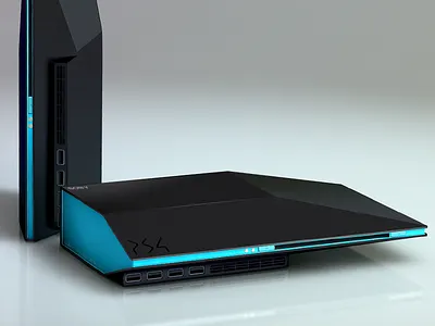 Playstation4 (PS4) Concept black game hardware machine playstation playstation4 product ps4 sony