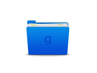 folder blue document documents folder icon illustration
