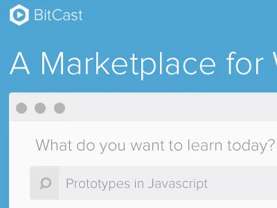 Bitcast Landing Concept V4 bitcast coffee development landing page tutorials web