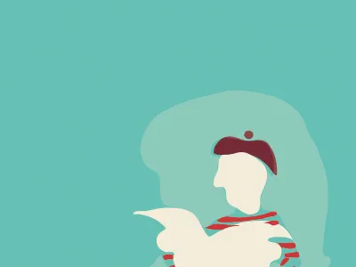 Underpainting? color mime poster process pun vector wip