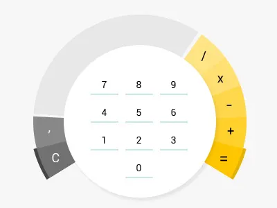 Calculator UI calculator ui