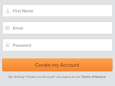MediaGauge Signup app button login signin signup ui