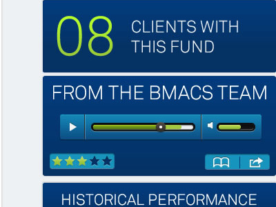 Product Detail Screen drive financial services ios design ipad app