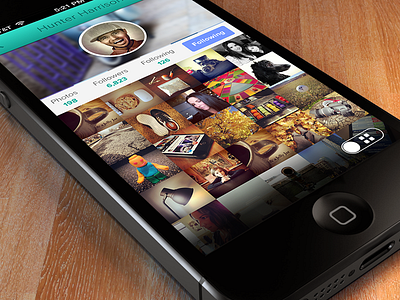 iPhone - App Profile app iphone photos profile
