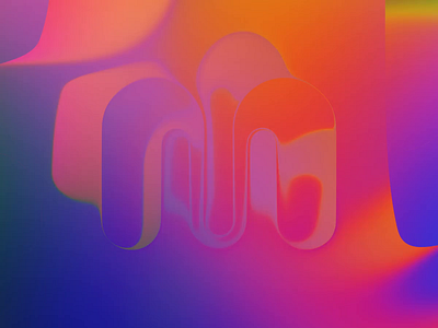 M – Type Design & Procedural Animation abstract ae after effects animation art colors course design domestika filter forge generative gradient illustration learn letter motion graphics type design vibrant