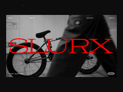 SLURX — Product Exploration 3d bike bmx card commerce cover creative design experience header interaction motion graphics product prototype store typhography ui ux video web design