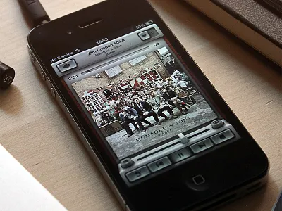Radio App - Tutorial app button computer arts interface ios iphone music player radio slides tutorial ui ux