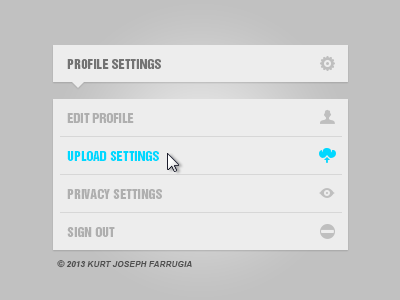Dropdown Menu blue design dropdown grey pack taste ui web web design white