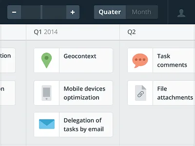 Timeline sneak peak app icon icons symbolset tasks timeline ui web