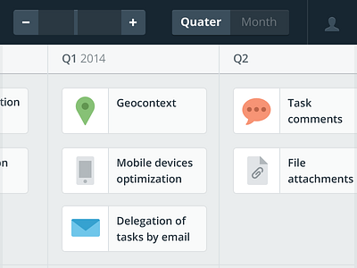 Timeline sneak peak app icon icons symbolset tasks timeline ui web
