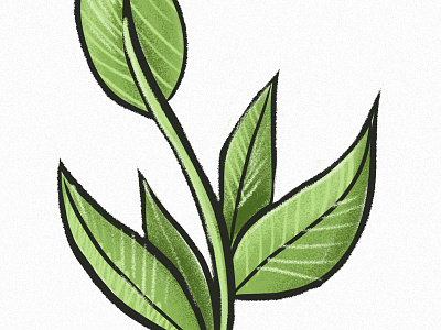 Leaves mangastudio wacom
