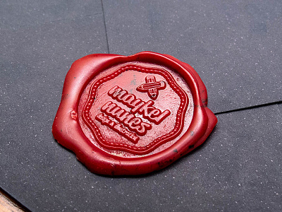 Wax Seal - Personal Branding brand branding logo personal wax seal