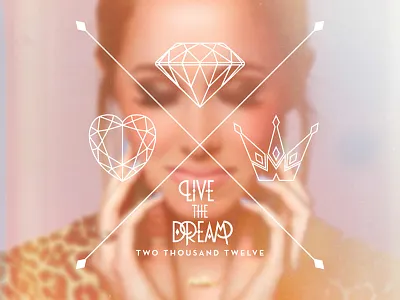 Live The Dream 2012 Cover branding conference promotional