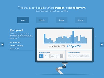 vidIQ Marketing Page homepage landing marketing onepage