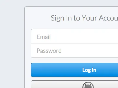 Log In bitcast form github in log sign