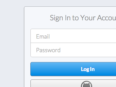 Log In bitcast form github in log sign