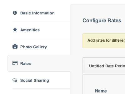 Update Rates flat icons rates ui