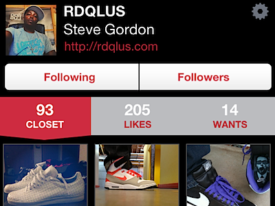 CONNOSHOER app dev & design app design development photos pictures shoes sneakers social style ui user interface ux
