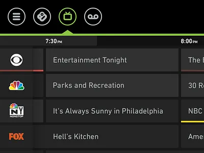 Channel Guide guide ipad tv