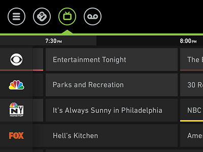 Channel Guide guide ipad tv