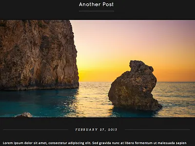 Nveuro Blog List blog layout minimal mobile squarespace web design