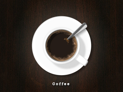 Coffee 3d coffee icon illustration photoshop