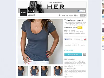 Product view add black blue buy cart clean details ecommerce grey interface minimal pattern photo price product shopping simple ui user interface