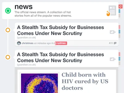 Stream view live view news stream