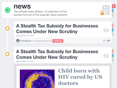 Stream view live view news stream