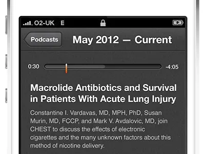 Chest Podcast app design illustrator interface ios iphone mobile ui ux vector