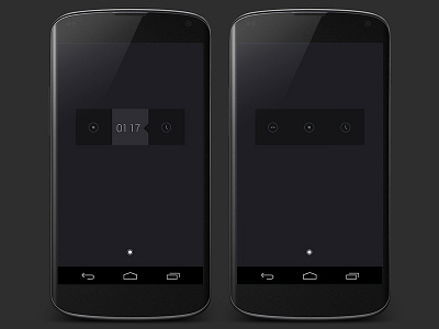 UCCW Skin [WIP] android dark minimal simple uccw