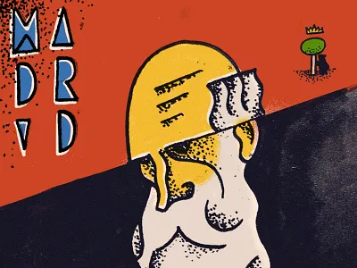 Madrid! illustration lettering madrid old dude spainish type typography