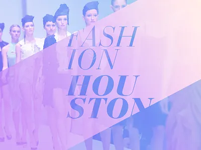 Fashion Houston Rebrand Exercise bauer bodoni fashion fashion houston gradients houston identity logo rebrand