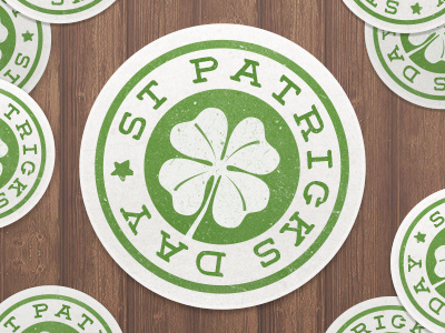 Coaster Design Challenge creative market st patricks day