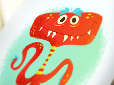 March of the Monsters 01 cartoon character creature illustration monster