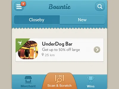 bountie ios iphone ui ux
