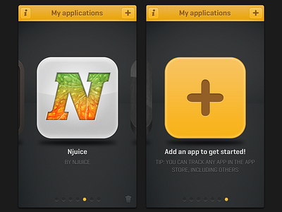 Appster - Coverflow apps coverflow gui interface iphone ui