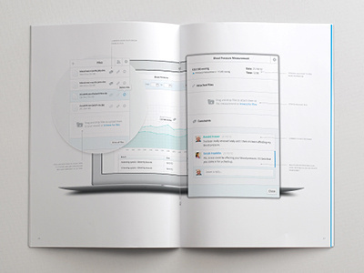 How are you? Brochure brochure design graphic design health medical print ui user interface web